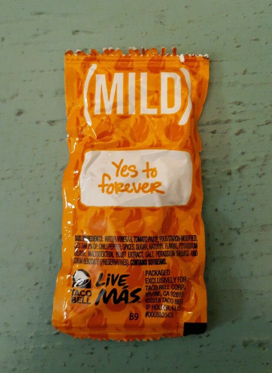 Taco Bell  Mild Sauce Packet, \