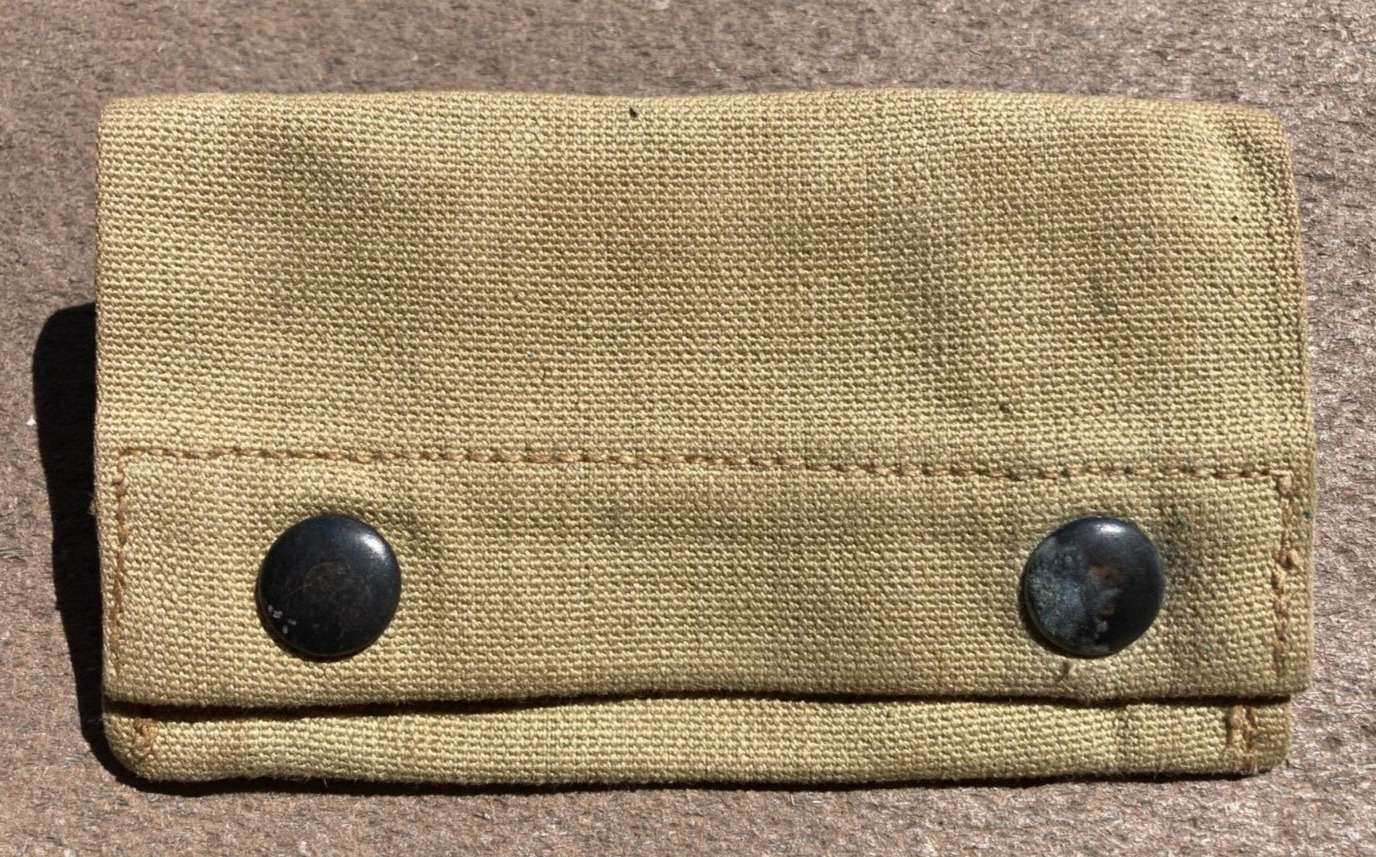 Original WW1 US First Aid Carlisle Bandage Dressing Pouch RIA 1918 WWI