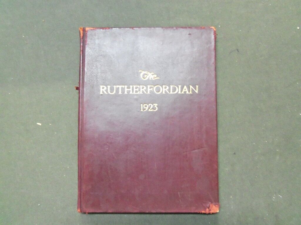 1923 THE RUTHERFORDIAN RUTHERFORD HIGH SCHOOL YEARBOOK - NEW JERSEY - YB 339