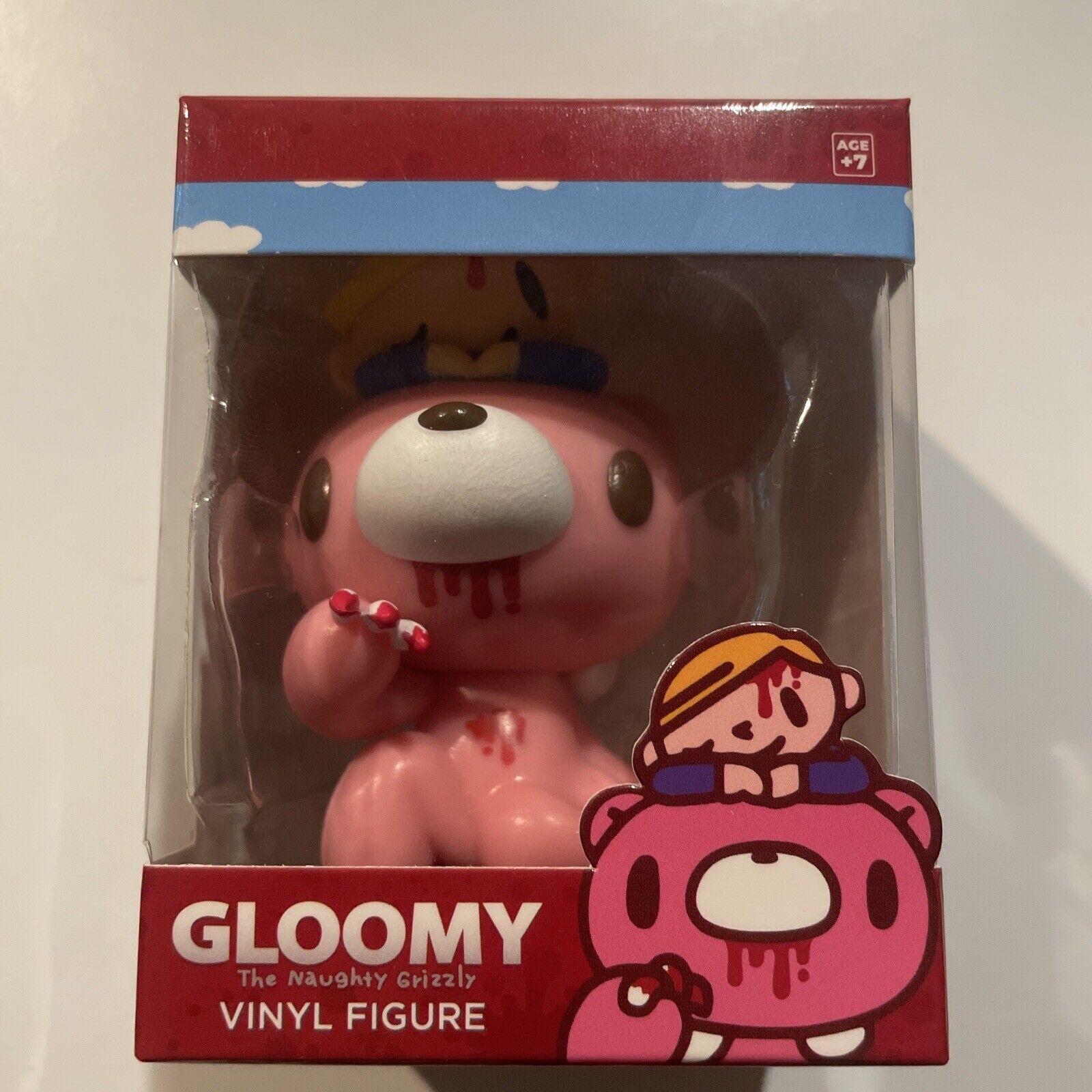 Bloody Gloomy Bear  Vinyl Figure Mini Culturefly The Naughty Grizzly 2023