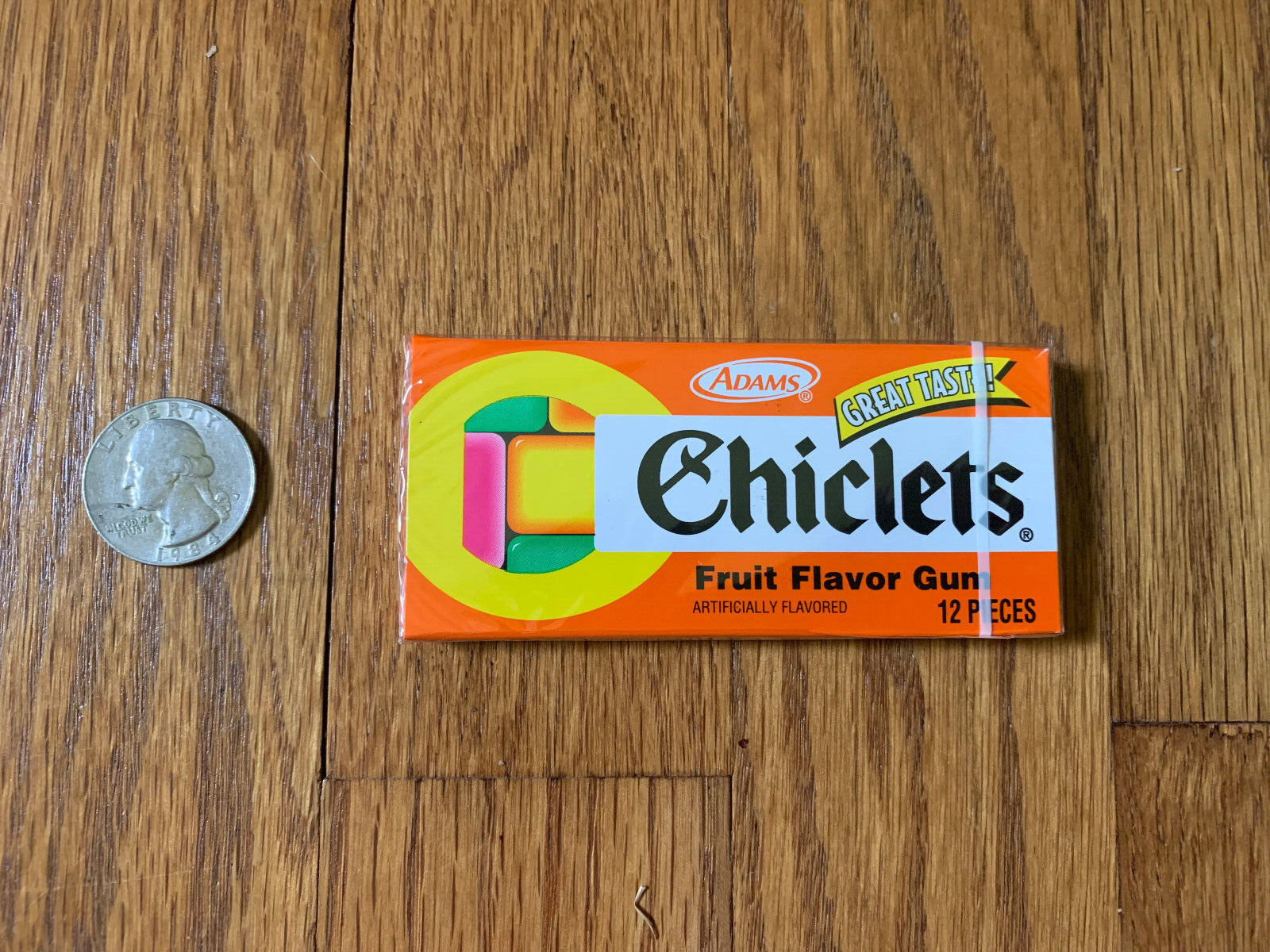 Vintage unopened Pack of Chiclets Gum