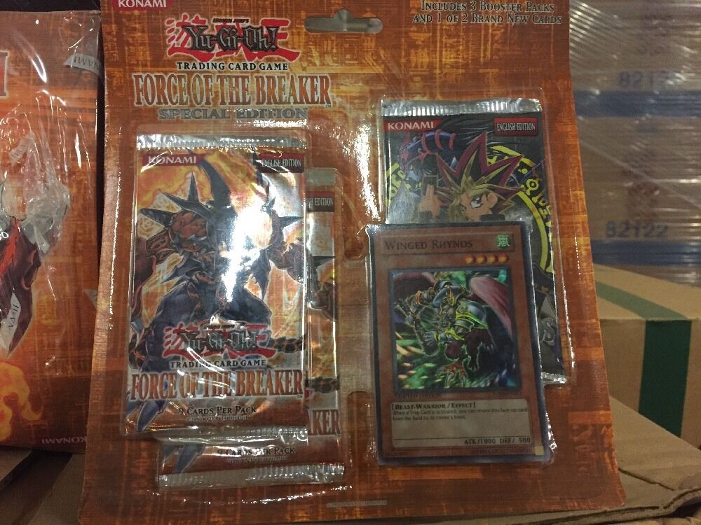 Yu-Gi-Oh  Force Of The Breaker Special Edition Pack SE Edition CCG TCG