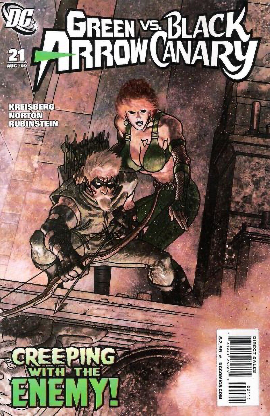 Green Arrow / Black Canary #21 (2007-2010) DC Comics