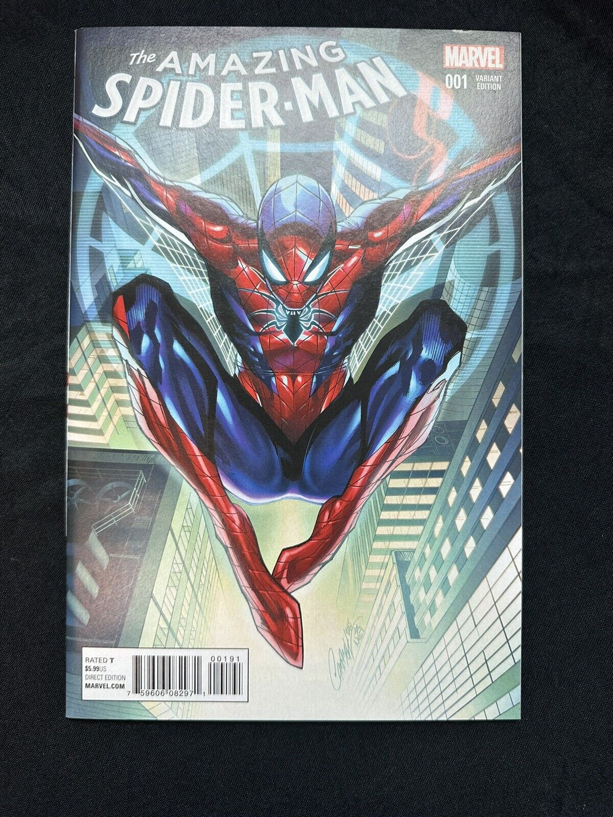 Amazing Spider-Man (2015)  #1 J Scott Campbell Variant 1:50
