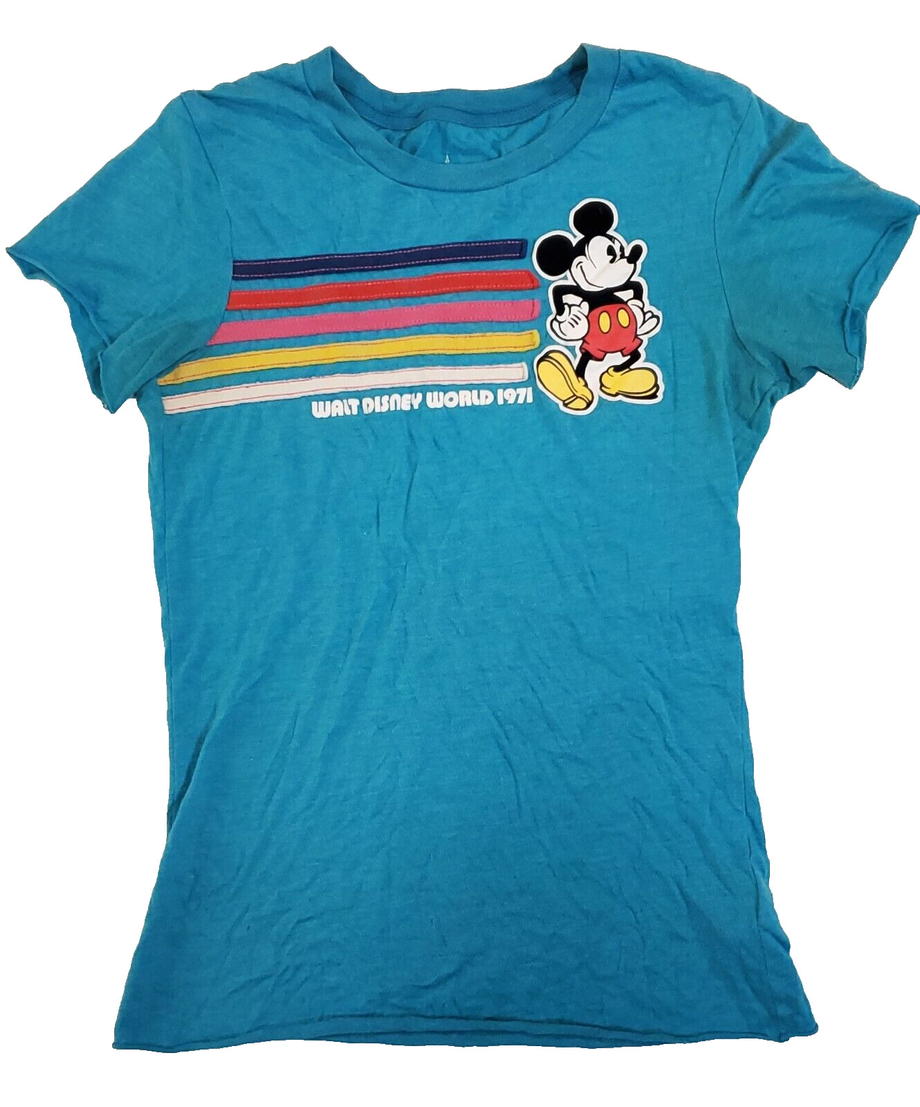 Blue Walt Disney Tshirt, authentic, XS, teen girls