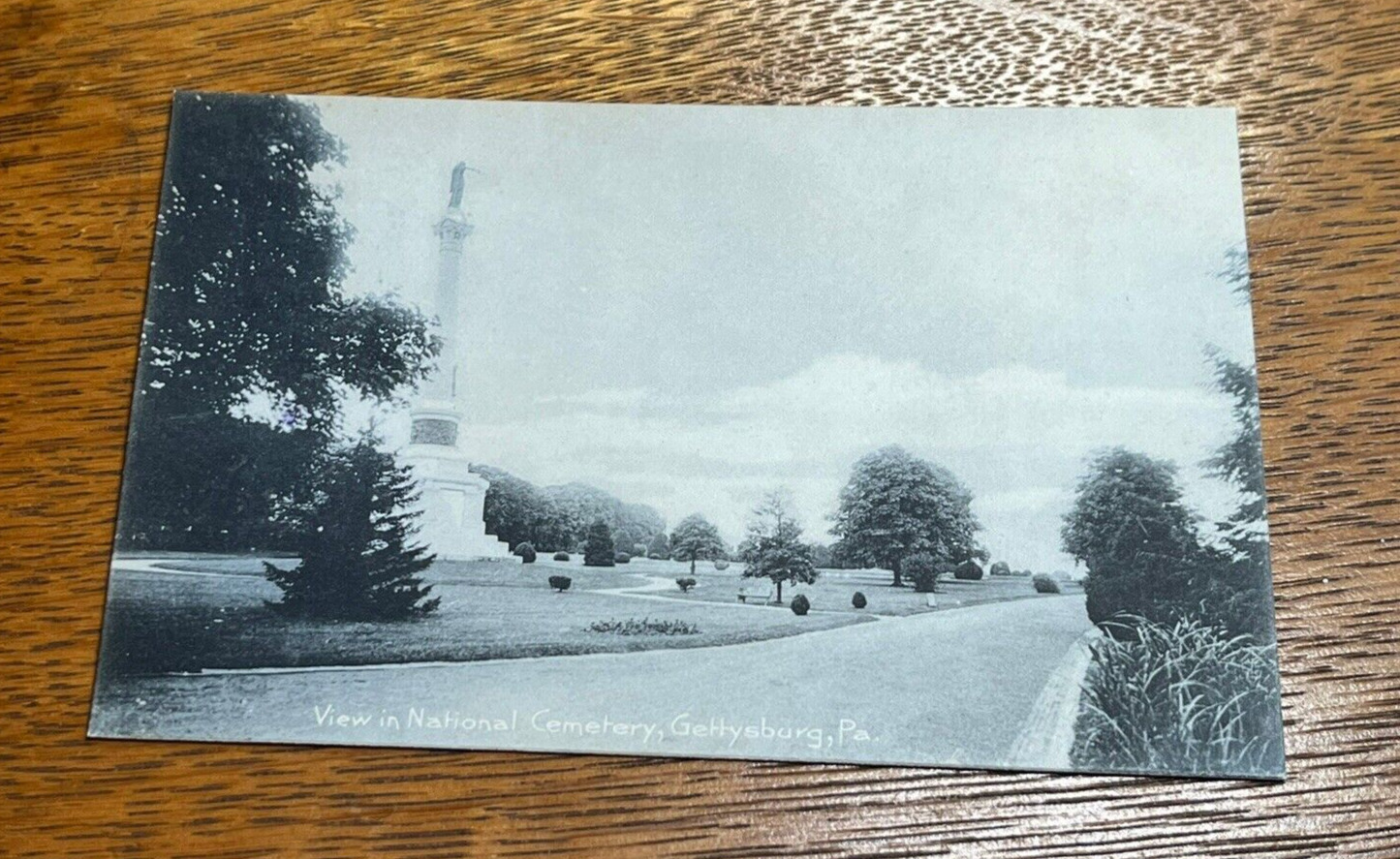 Early Antique National Cemetery Gettysburg, Pa Circa 1900s
