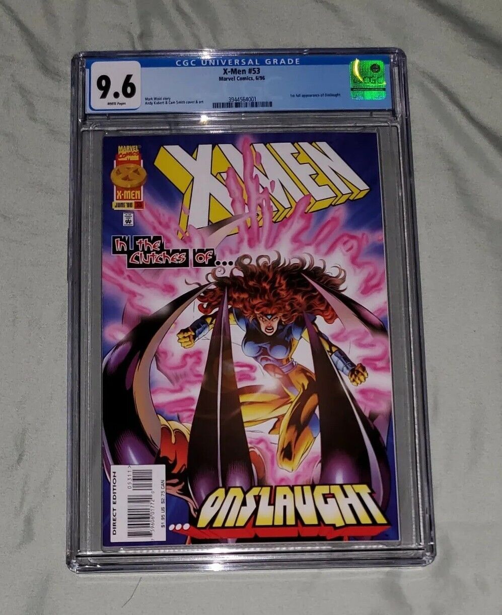 X-Men #53 CGC 9.6 (First Full Appearance of Onslaught)