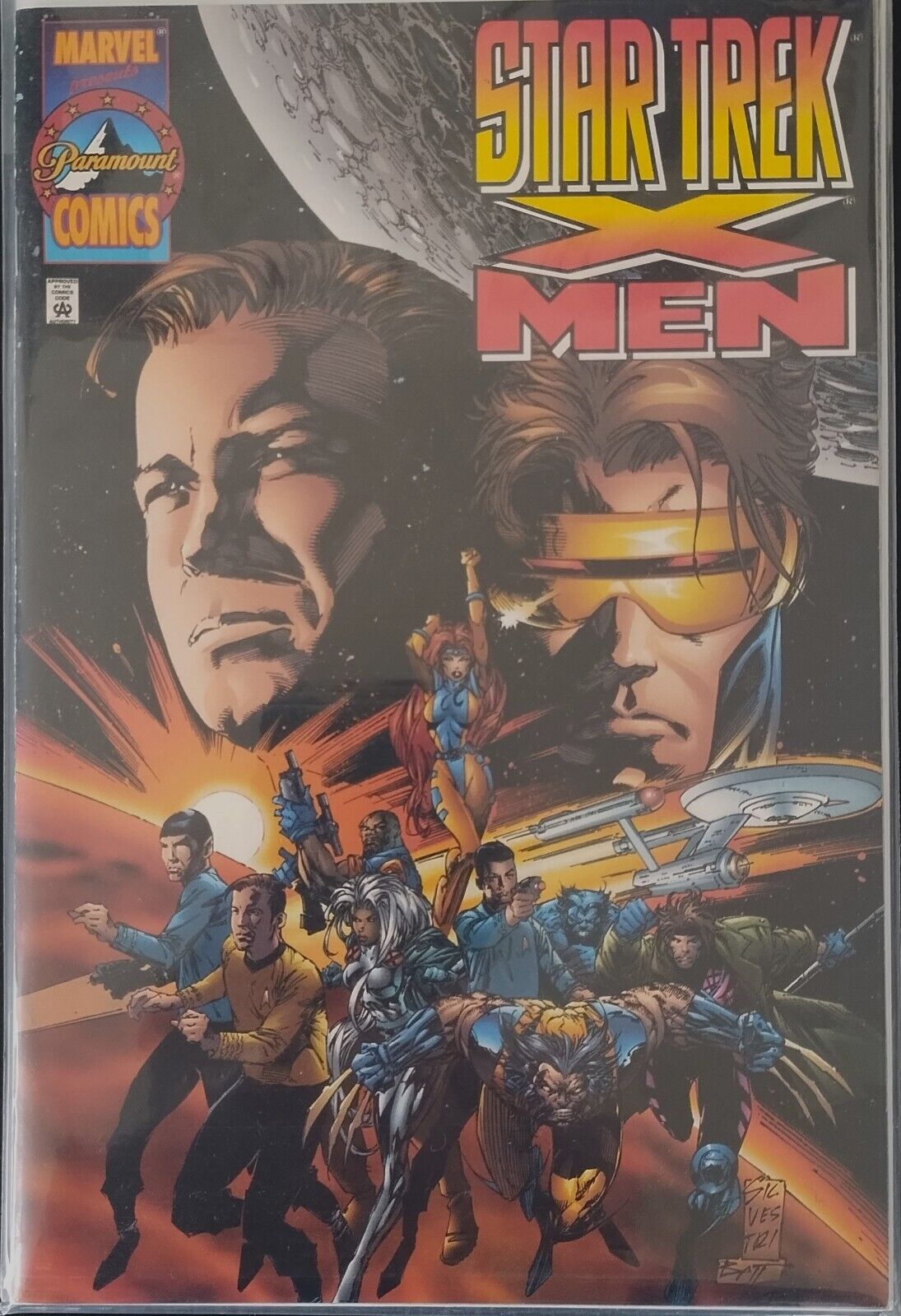 Star Trek X-Men 1 - MINT CONDITION - Marvel Lobdell Silvestri 1996