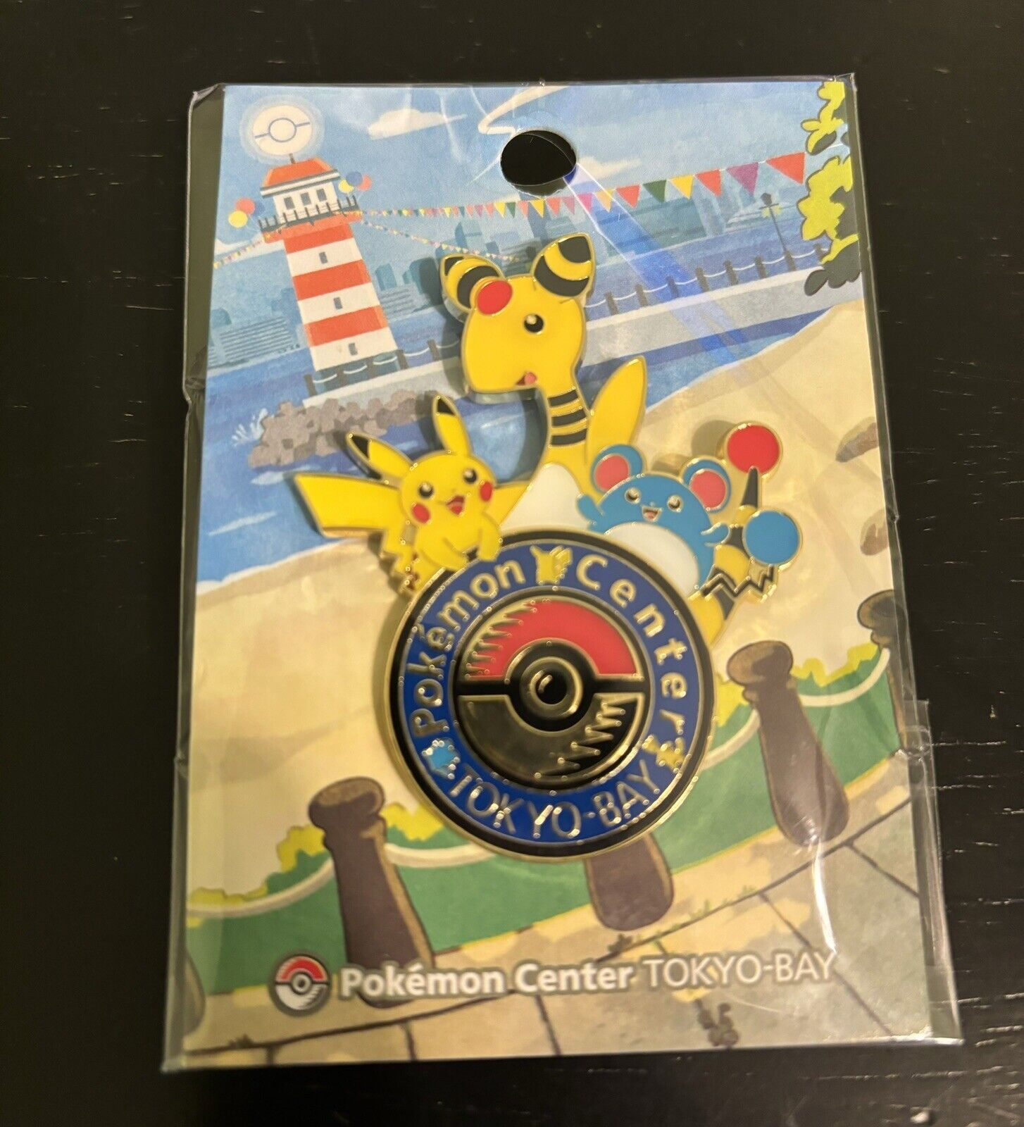 Pokemon Center TOKYO BAY Renewal Opening 2024 Commemoration Pin Badge
