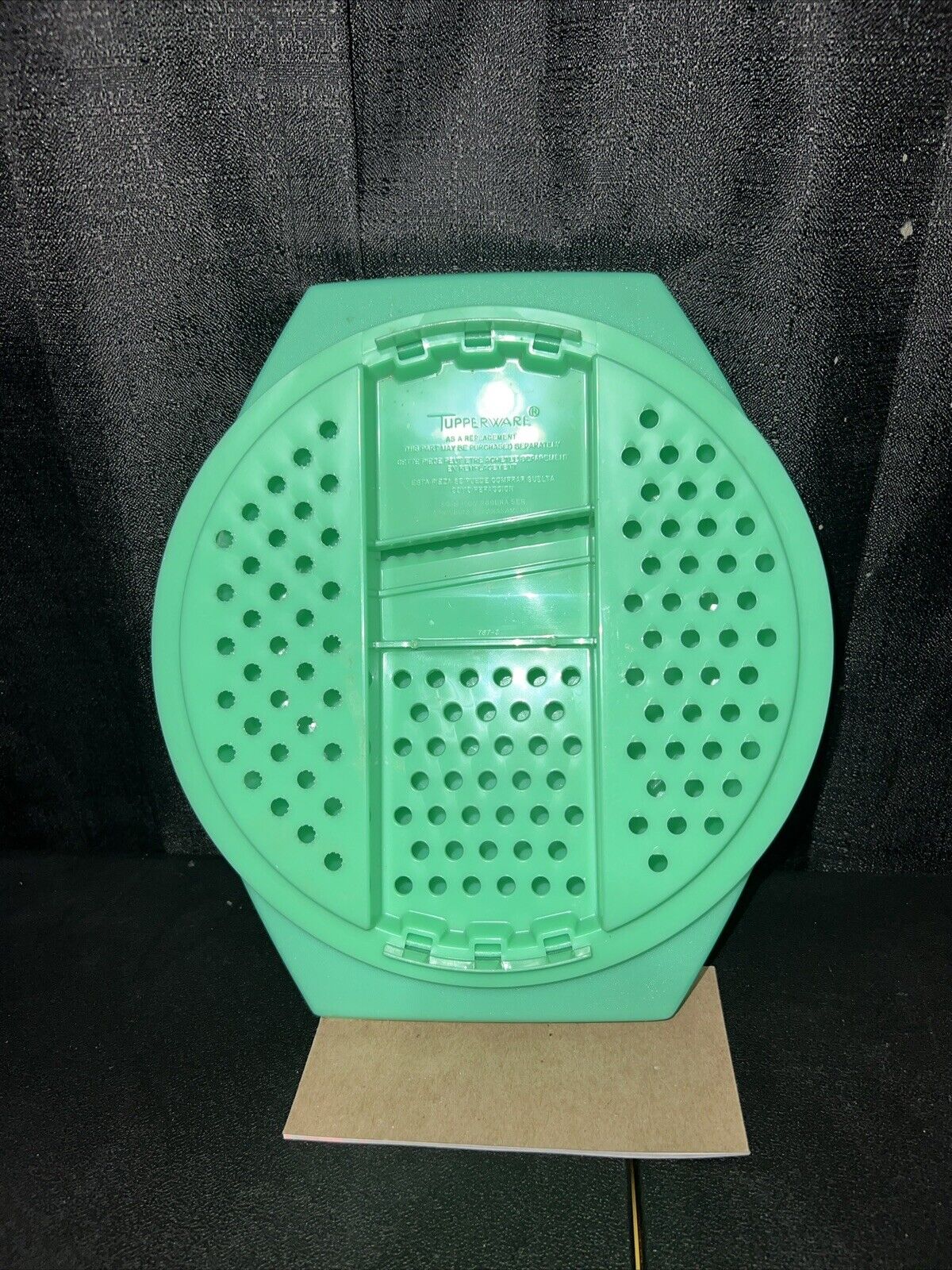 Vintage Tupperware With Bowl & Grader Slicer Jadeite Green
