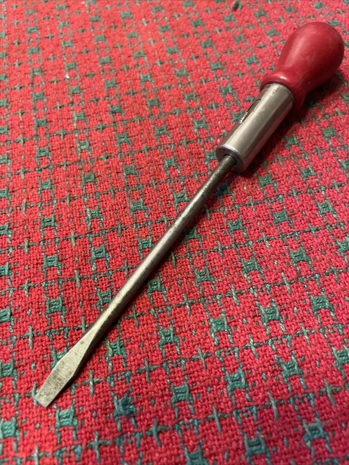 Vintage Small Ratcheting Screwdriver Utility 🇺🇸 Nice