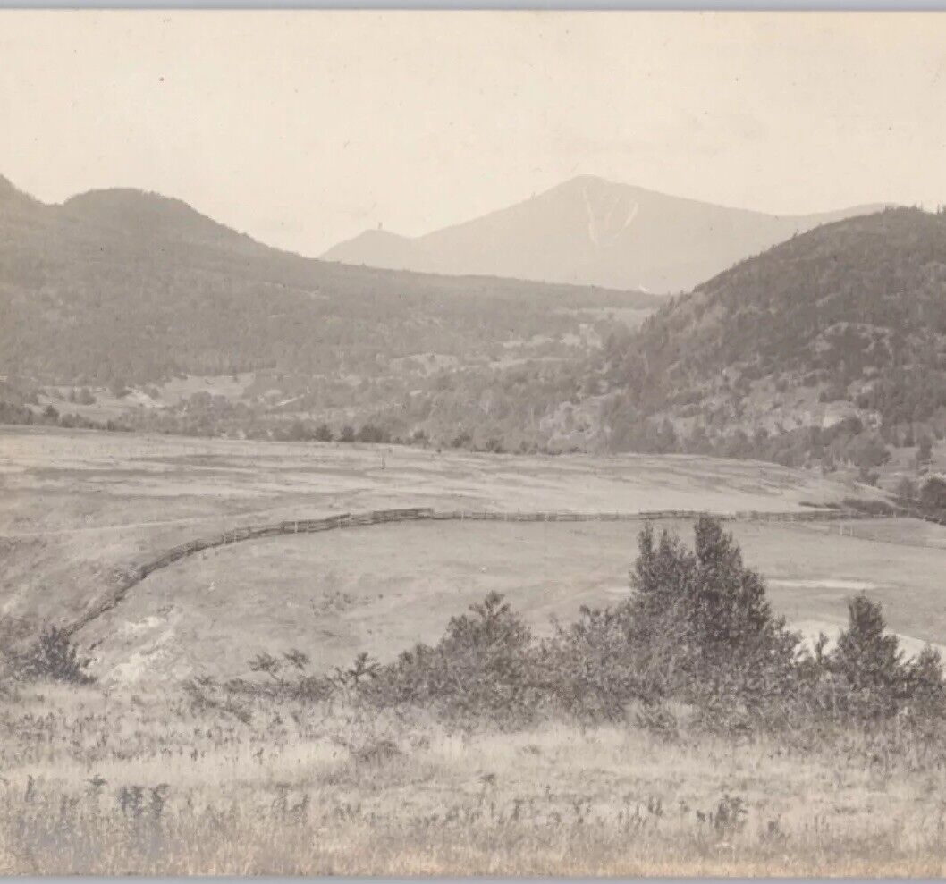 Whiteface Mountain, Jay, NY - Essex County Adirondacks 1900 B&W Vintage Postcard
