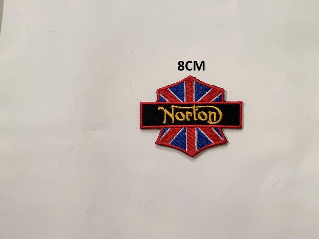 Norton Motorcycles Vintage  Embroidered Iron/Sewon Patch Badge For Fabrics N-SH