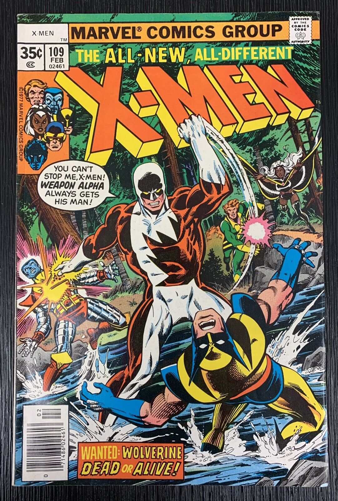 1977 MARVEL COMICS THE ALL-NEW, ALL-DIFFERENT X-MEN #109 