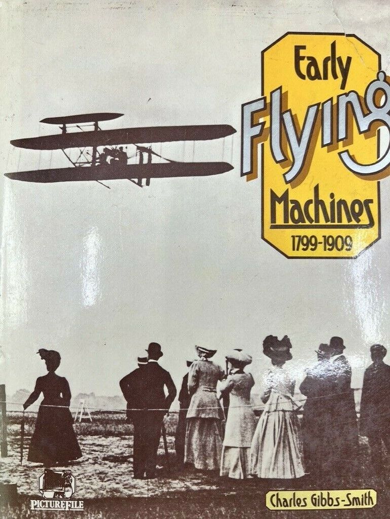 US French British German Early Flying Machines Hard Cover Reference Book