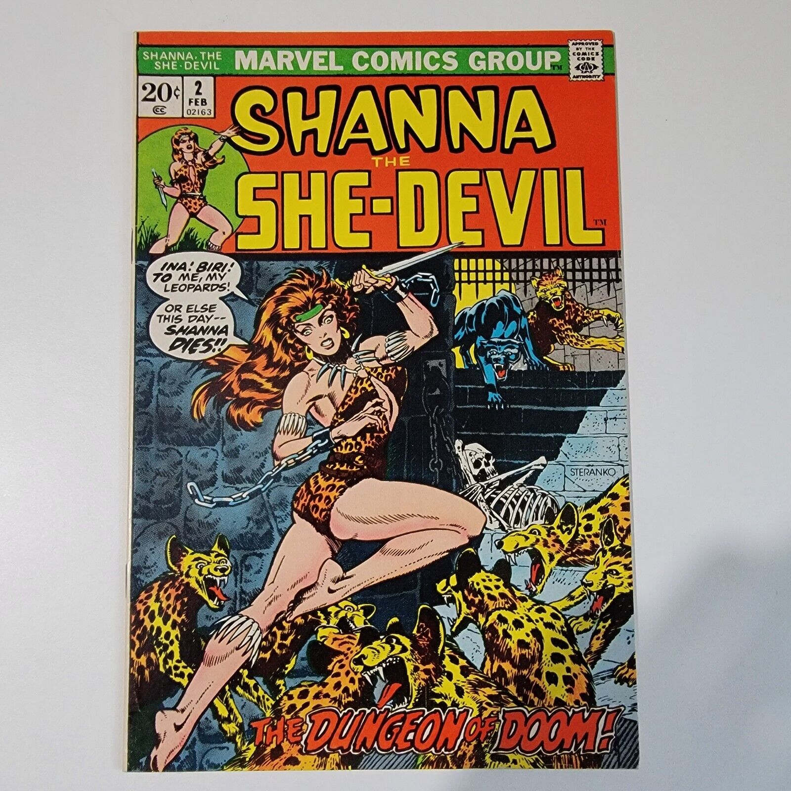 Shanna the She-Devil #2 Marvel Comics 1973 The Sahara Connection
