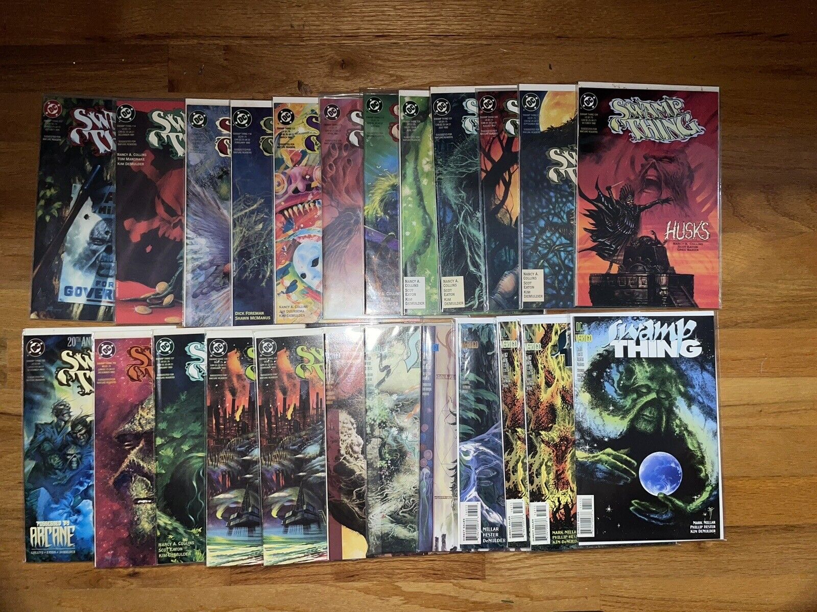 Swamp Thing Huge  Lot  Issues 112, 114-131, 160, 167x2, 171.  24 Total Comics