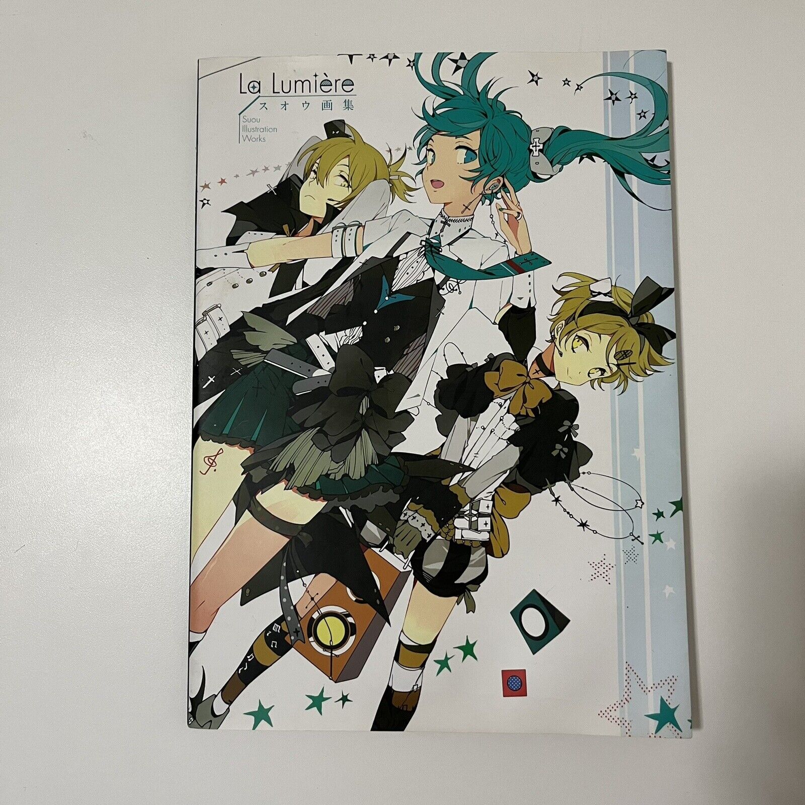 Used Suou Illustration Works La Lumiere Japanese Vocaloid Character Art Book JPN
