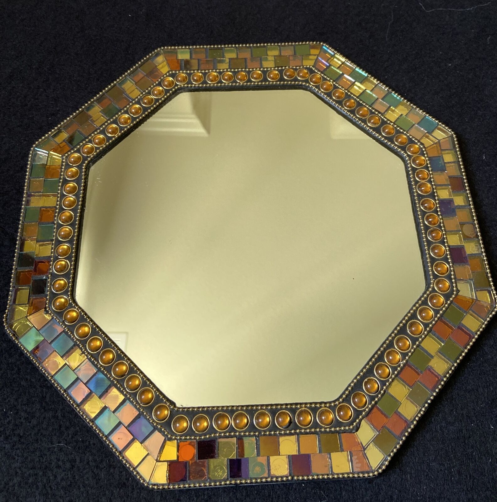 PartyLite Global Fusion Mirrored Candle Tray Retired
