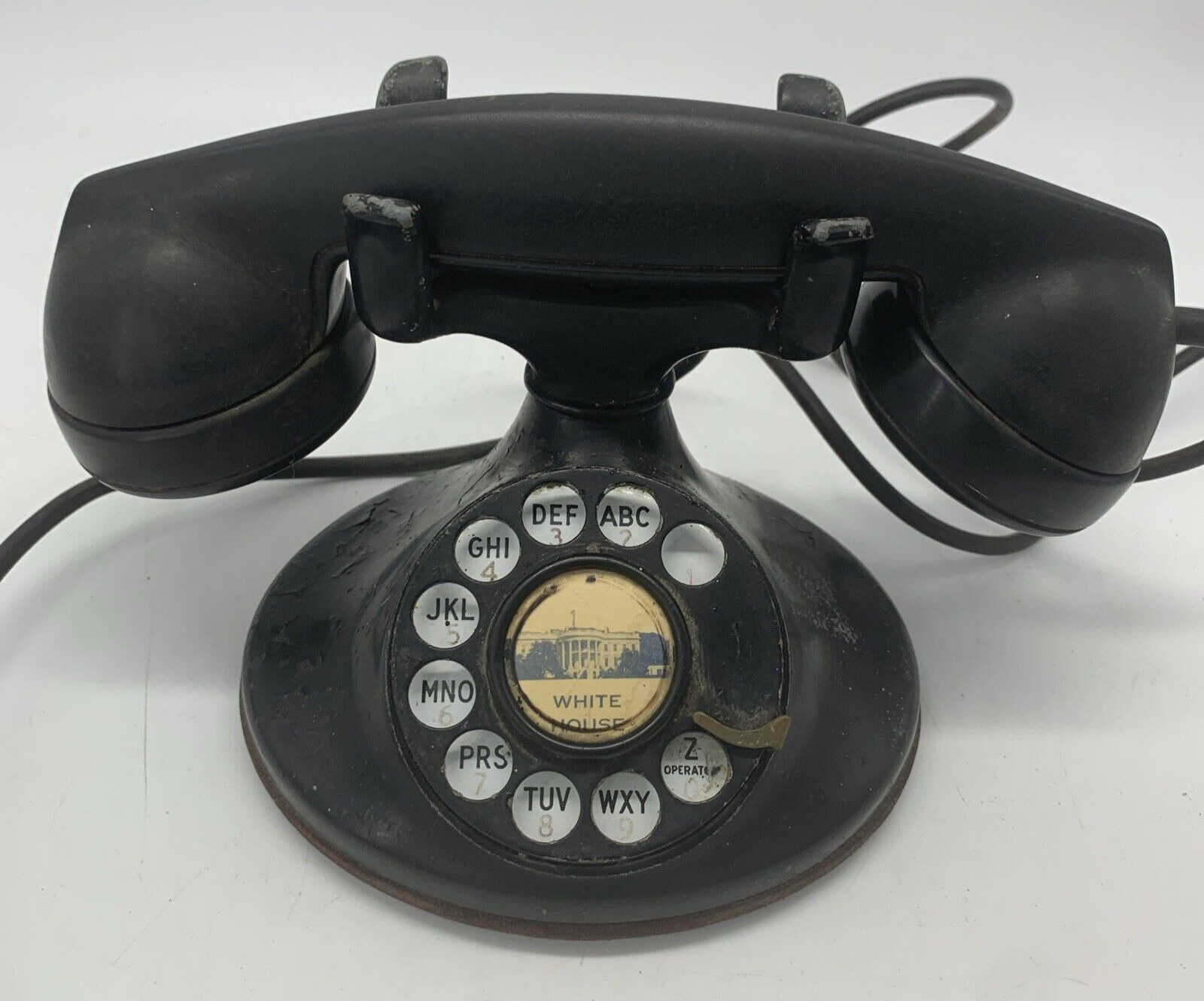 VINTAGE Nixon Western White House BELL SYSTEM WESTERN ELECTRIC CRADLE PHONE
