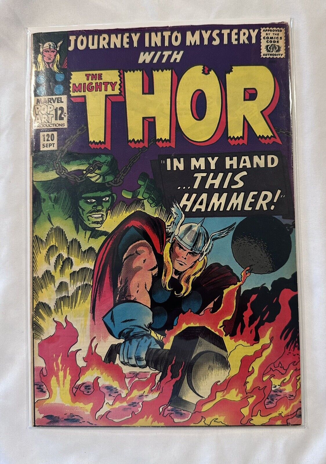 Journey Into Mystery Thor  #120  “In My Hand This Hammer”