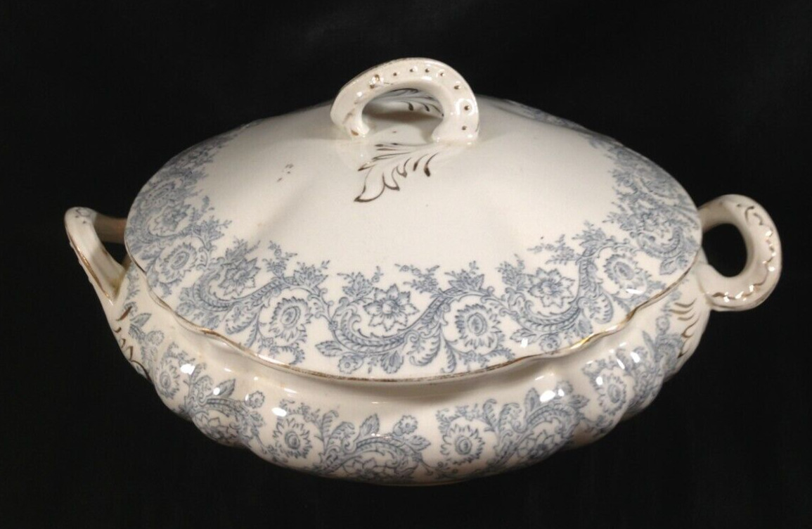 Vintage John Maddock and Sons Vitreous DUCHESS Covered Casserole Tureen