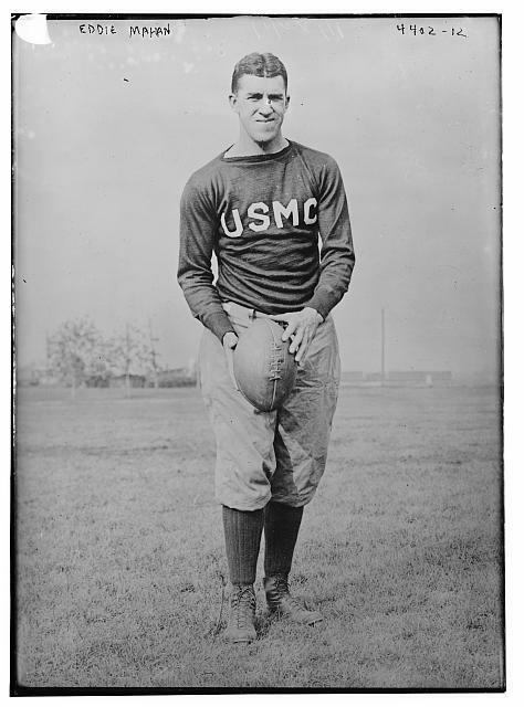 Eddie Mahan,Edward William Mahan,1892-1975,American football player,USMC,sports