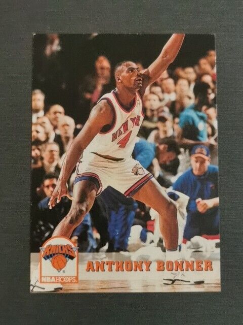 1994 NBA HOOPS Anthony Bonner New York Knicks Come Visit My NBA Cards Store 