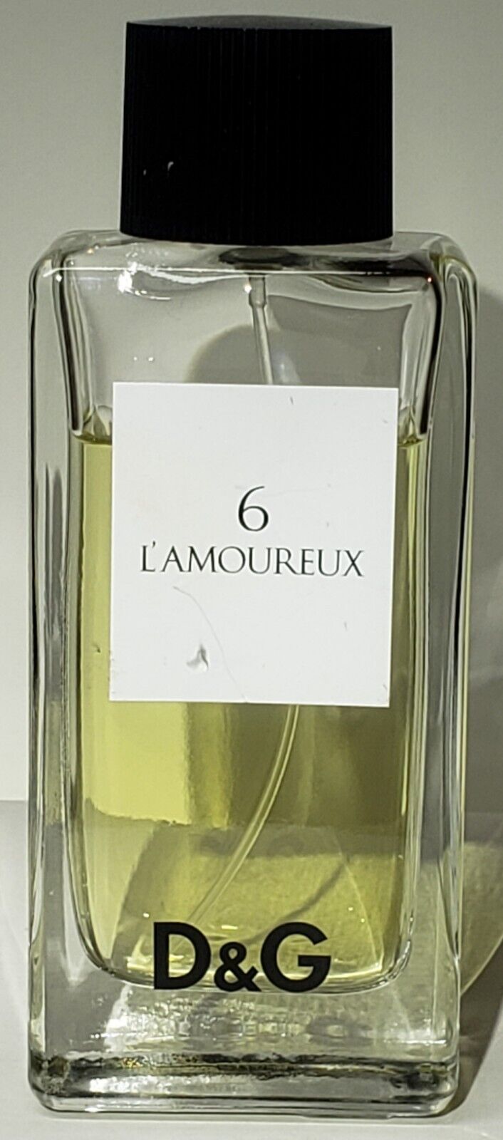 6 (Six) L'AMOUREUX by Dolce Gabbana~Eau de Toilette EDT Spray Perfume~3.3 oz~HTF