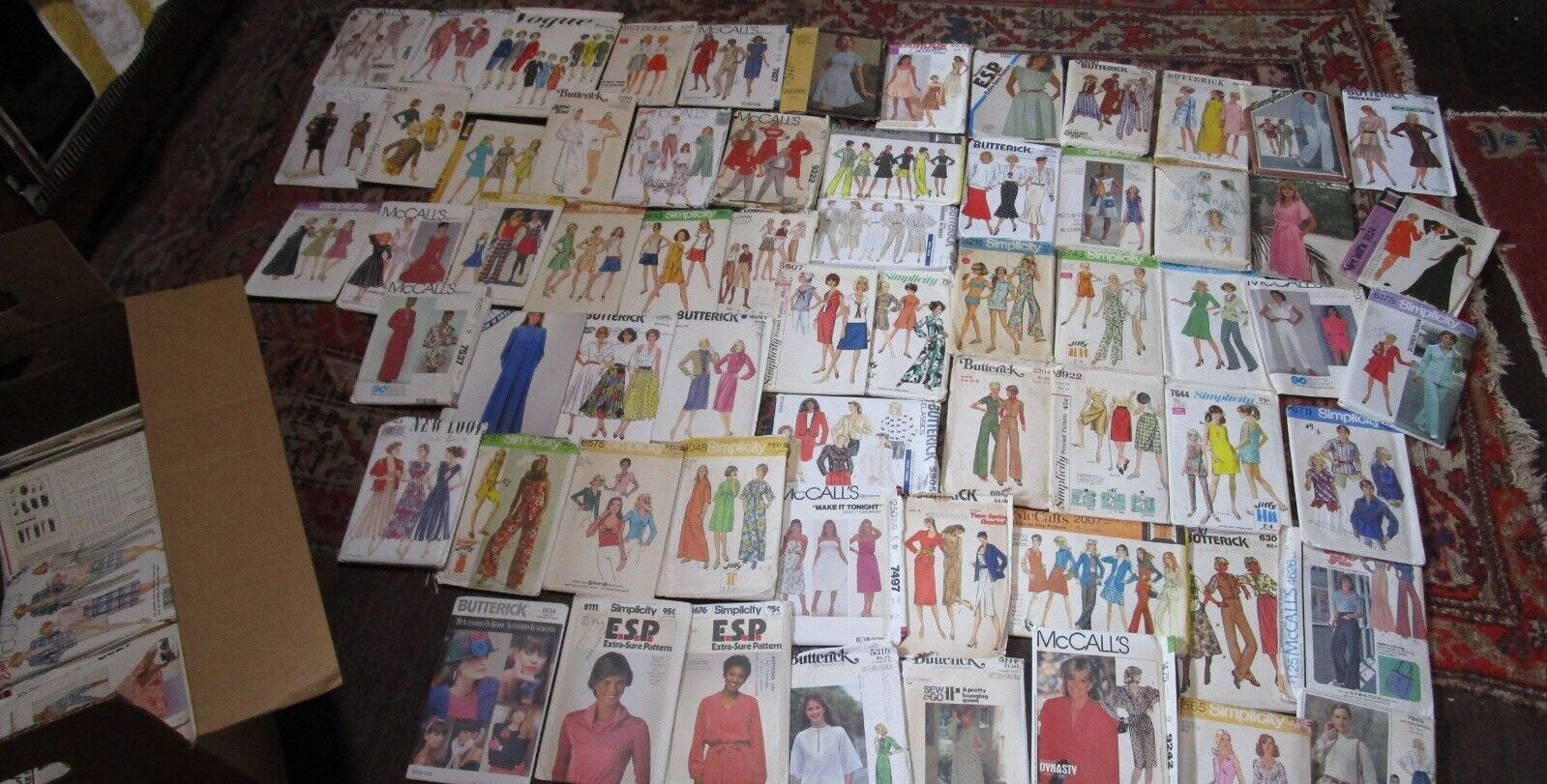 Vintage 50s 60s 70s 80s+ McCall\'s Butterick Simplicity Sewing Pattern Lot 140+