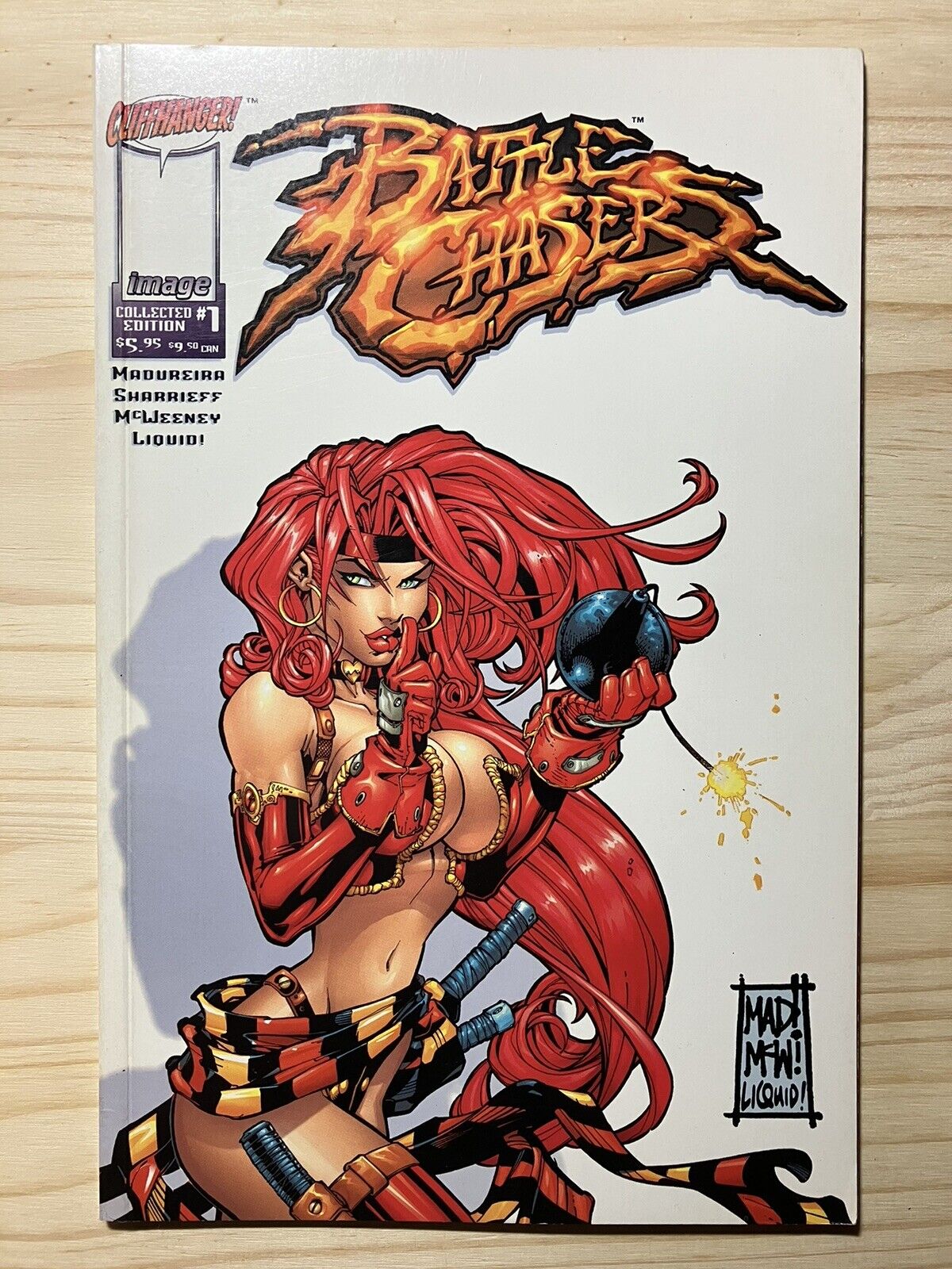 Battle Chasers Collected Edition #1 (Image Comics Malibu Comics November 1998)