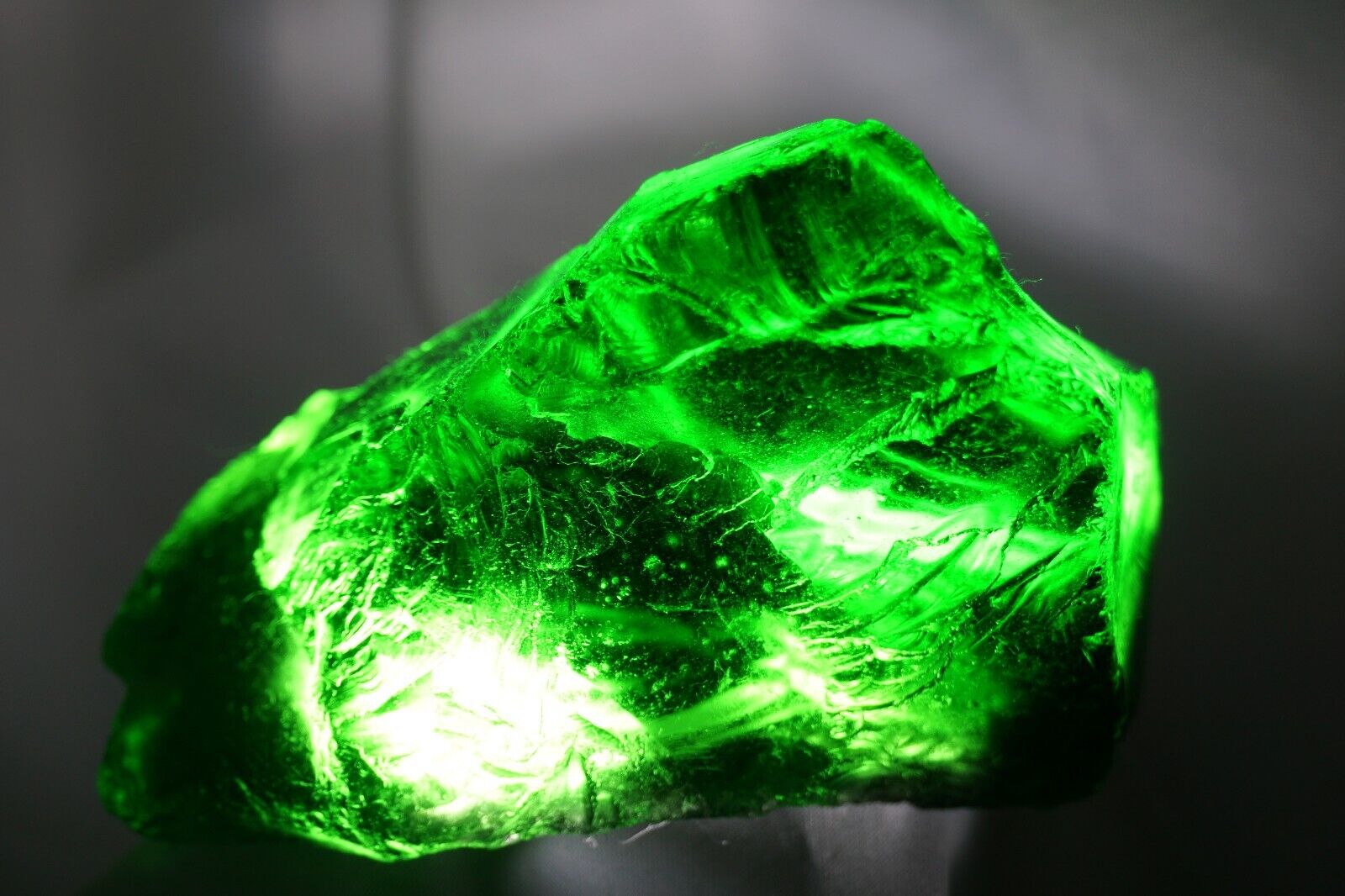 USA - Andara Crystal -- Atlantean Emerald - RARE - 160g (Monoatomic REIKI)#xrt44