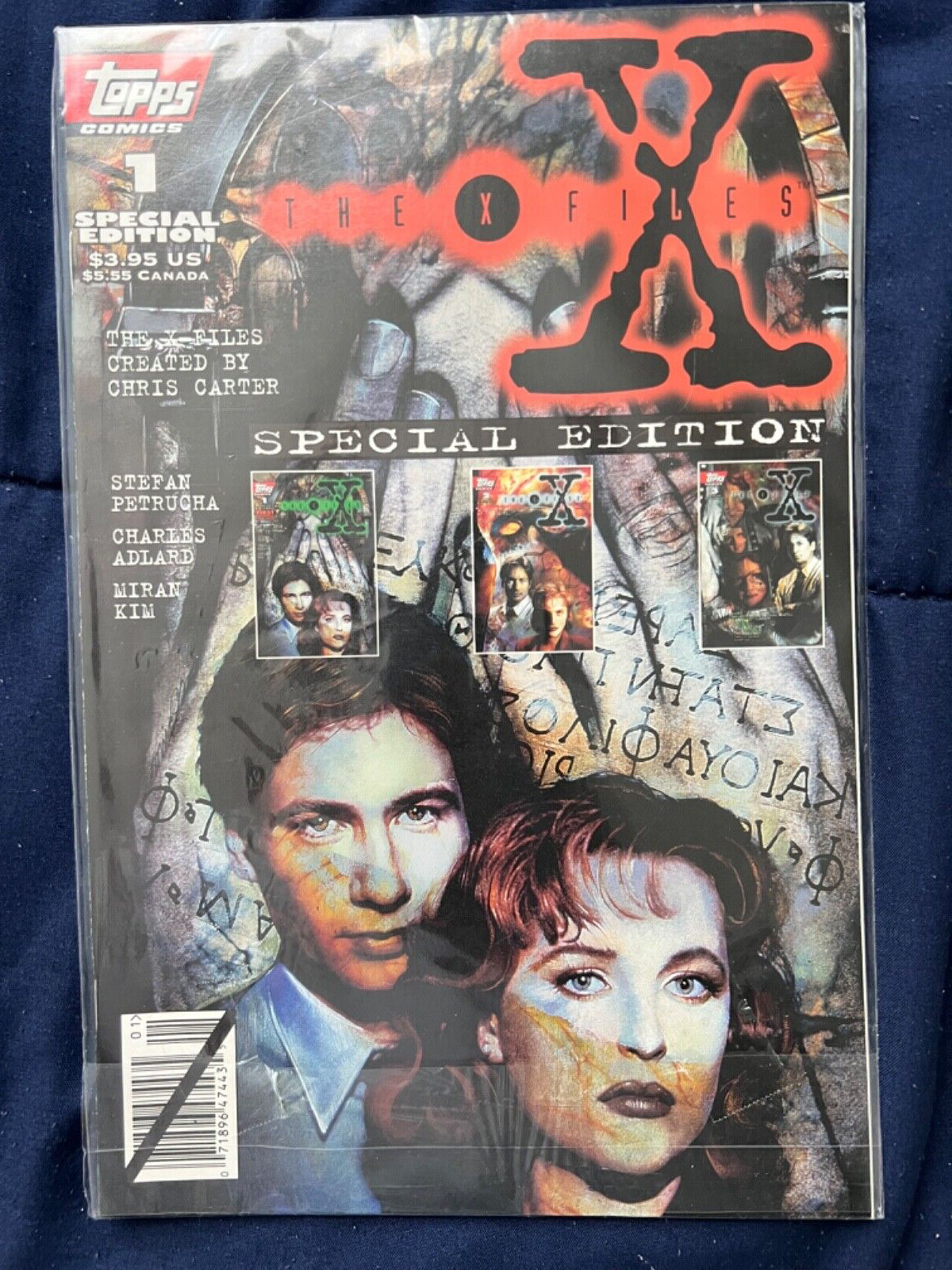 The X-Files Comic Book #1 First Collector\' Issue - 1995   TOPPS