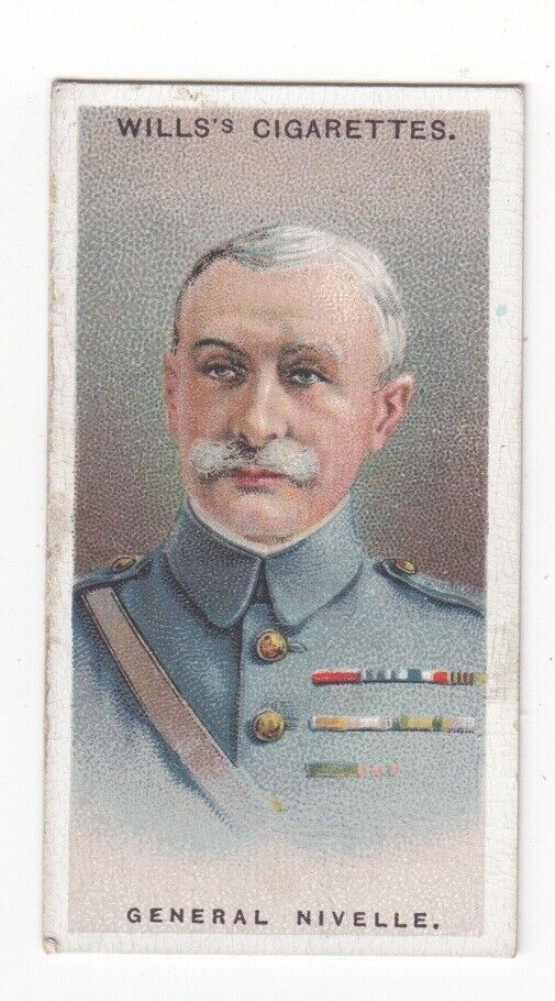 FRANCE: General Robert Nivelle 1917 World War I Card