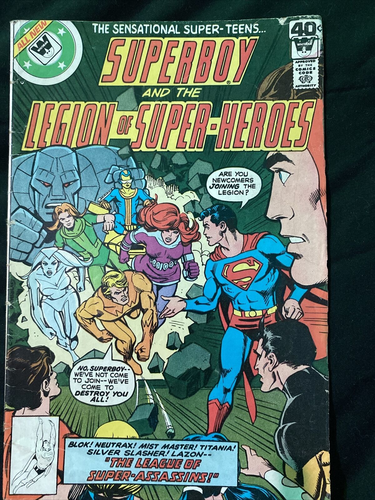 The Sensational Super Teens Superboy And The Legion Of Super Hero’s 