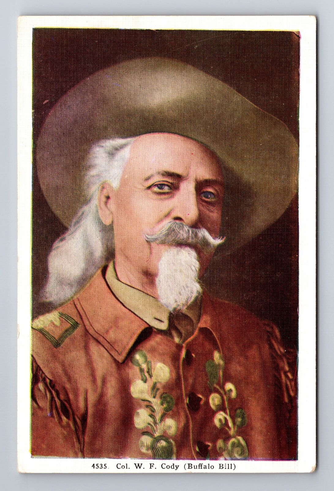 Denver CO-Colorado, Colonel William Frederick Cody, Antique, Vintage Postcard