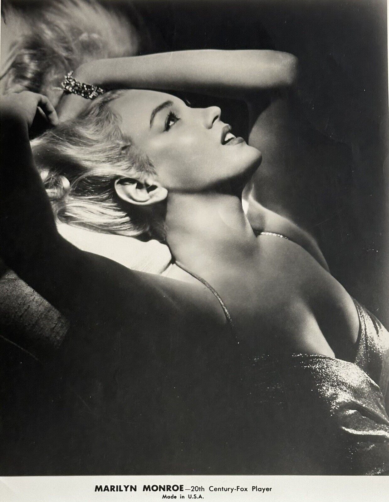Original 1950s Marilyn Monroe 20th Century Fox Studio Player 8x10 Frank Powolny