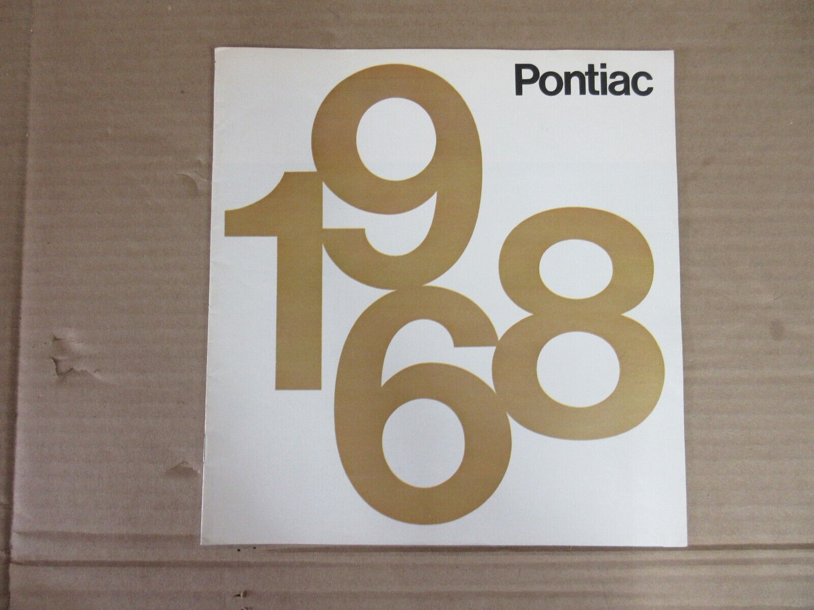 Vintage 1968 Pontiac Catalog Brochure Advertisement   B1