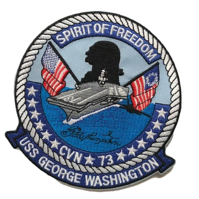USS GEORGE WASHINGTON (CVN 73) PATCH