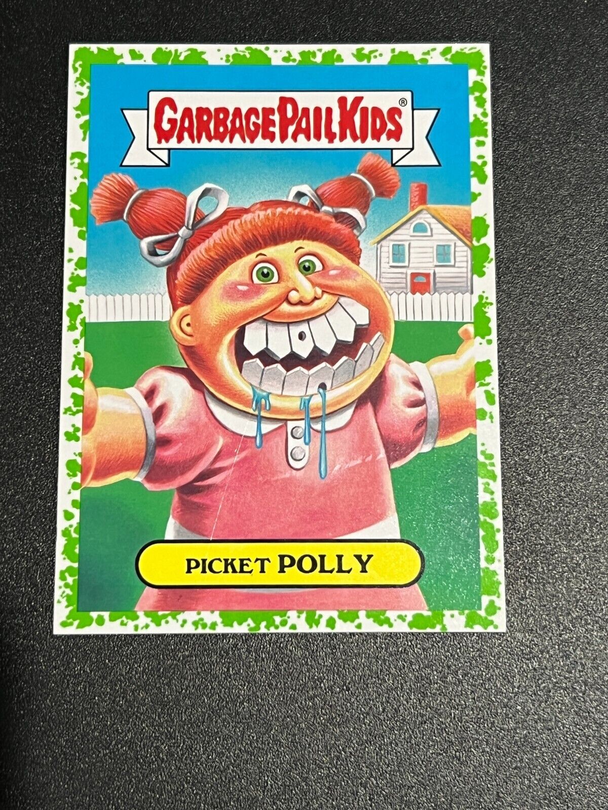 GREEN PARALLEL  Garbage Pail Kids AMERICAN AS APPLE PIE Complete Your Set U PICK