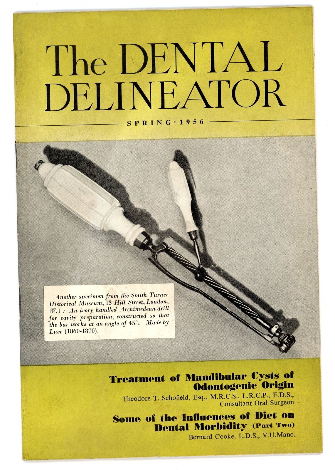 Vintage Dentistry magazine The Dental Delineator Spring 1956 great print ads #2