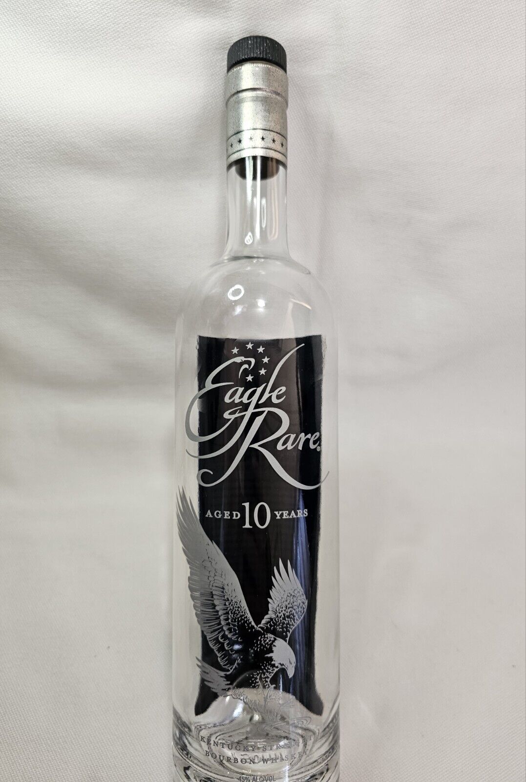 Eagle Rare, 10 yr, Kentucky Straight Bourbon Whiskey Bottle, Corked 750ml, EMPTY