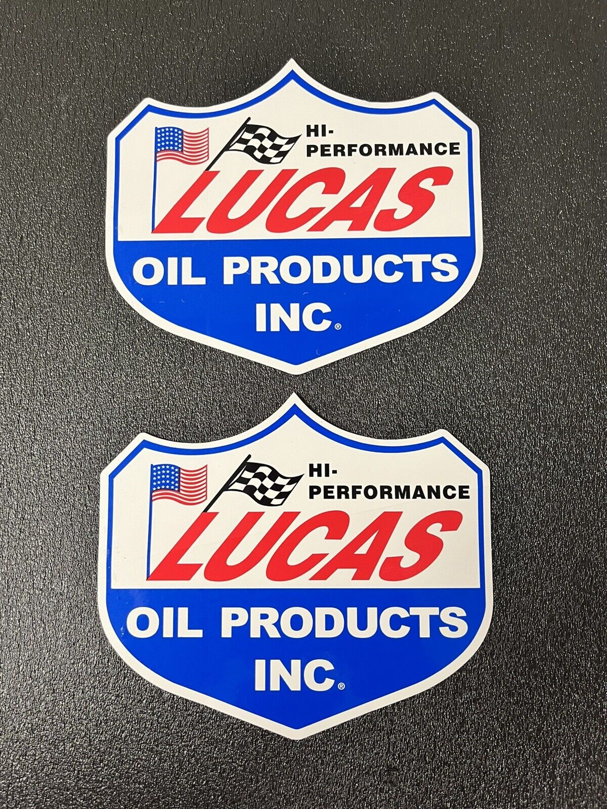 Lucas Oil Products - Set of 2 Original Racing Decals/Stickers 6”