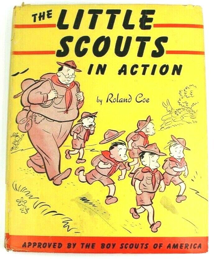 1944 The Little Scouts in Action Book Ronald Coe Boy Scouts BSA 1st Edition
