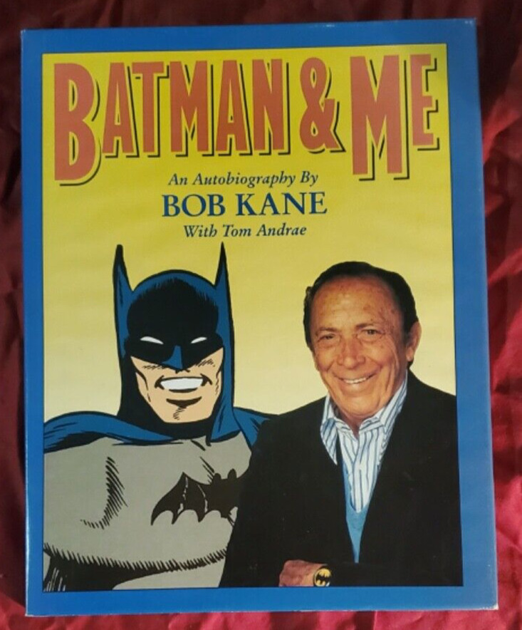 BATMAN & ME An Autobiography by BOB KANE Limited Edition 2406/2500 Signed. USED