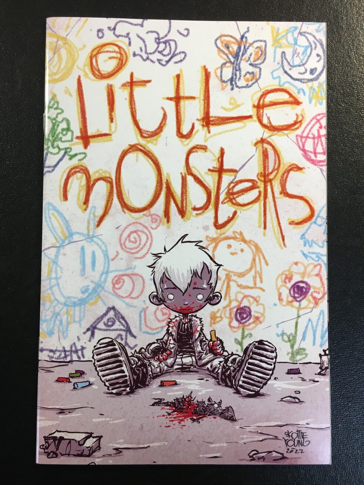 Little Monsters 1 Variant Skottie YOUNG Exclusive RARE Near Mint Vampire Cartoon