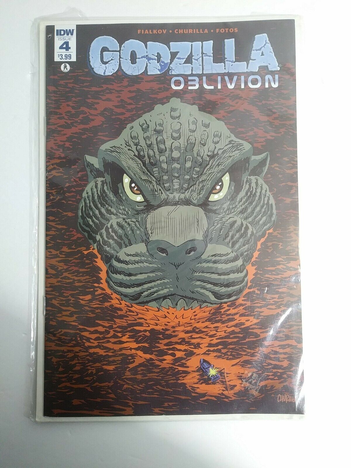Godzilla Oblivion 4, IDW sealed Great condition