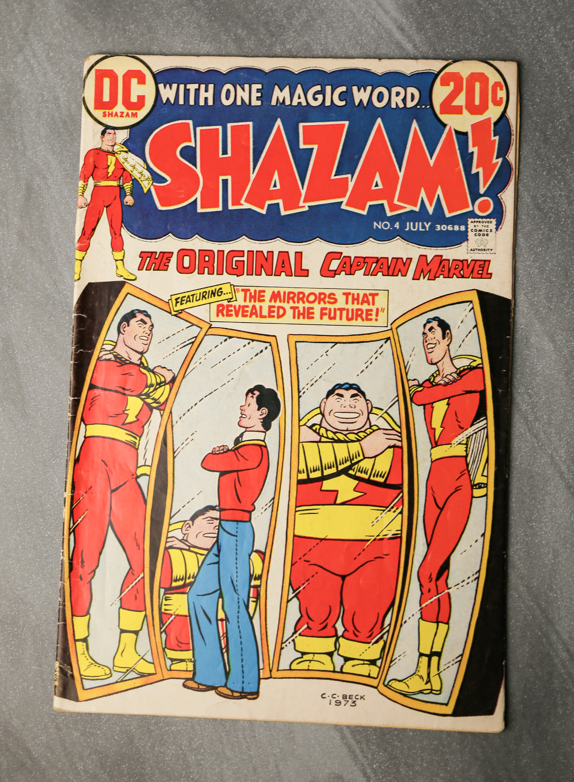 Vintage Shazam #4 1973 DC Comics Captain Marvel