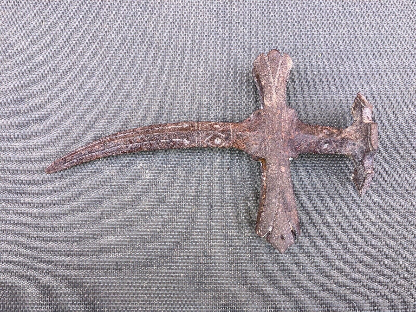 An Antique Medieval War Hammer Head Polish Hungarian
