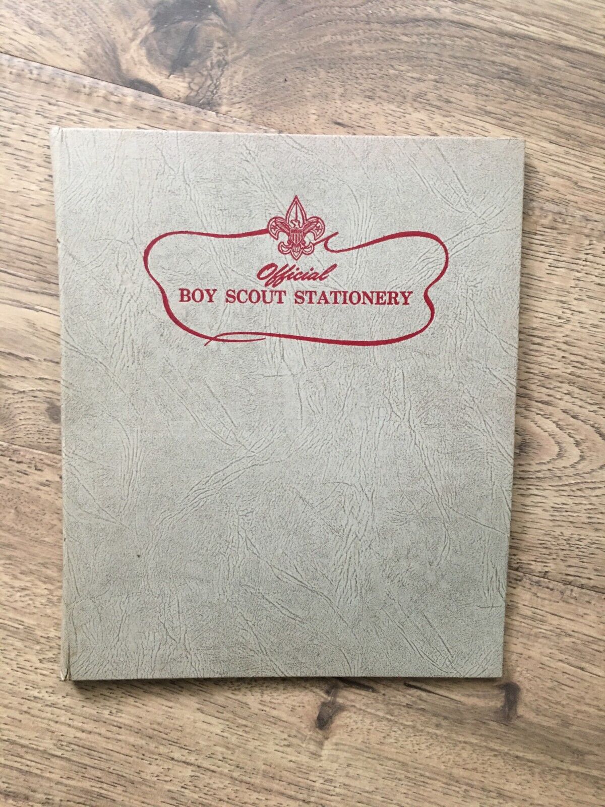 Vintage Official Boy Scout Stationery Packet